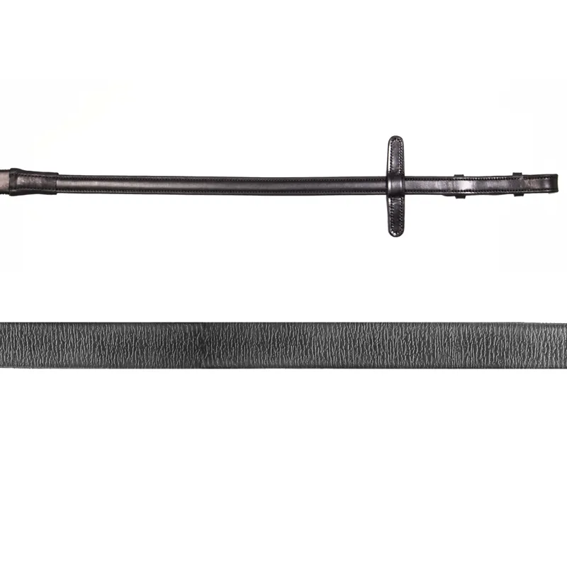 Henry James Xtreme Eventer Rubber Reins - Black